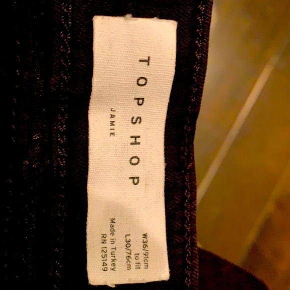TOPSHOP Black Pant - Picture 2 of 16